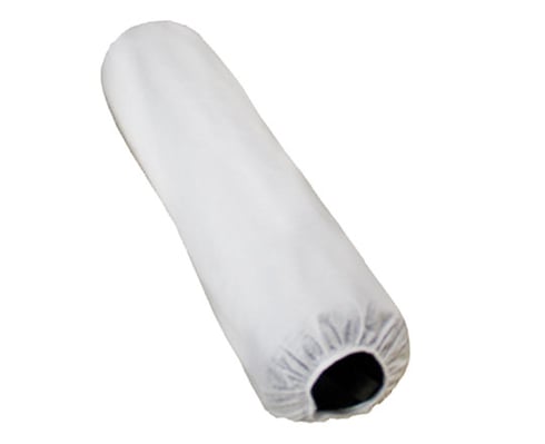 Cotton_Flannel-628_round_Bolster_Cover_White