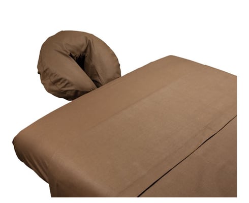 Premium Blend Poly Cotton 3 Piece Sheet Set Chocolate