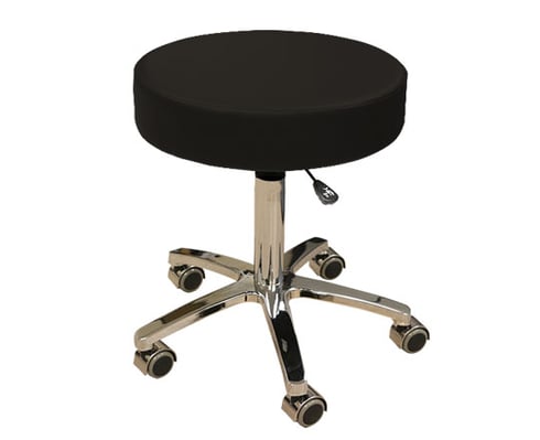 Solutions Medical Rolling Stool - Black
